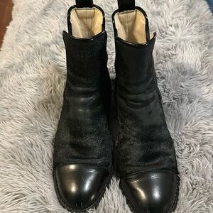 Orla Kiely Clarks Collection Chelsea Boots New